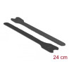 Delock Klett-Kabelbinder L 240 x B 13 mm schwarz 10 Stück