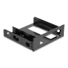 Delock 5.25″ Einbaurahmen für 1 x 3.5″