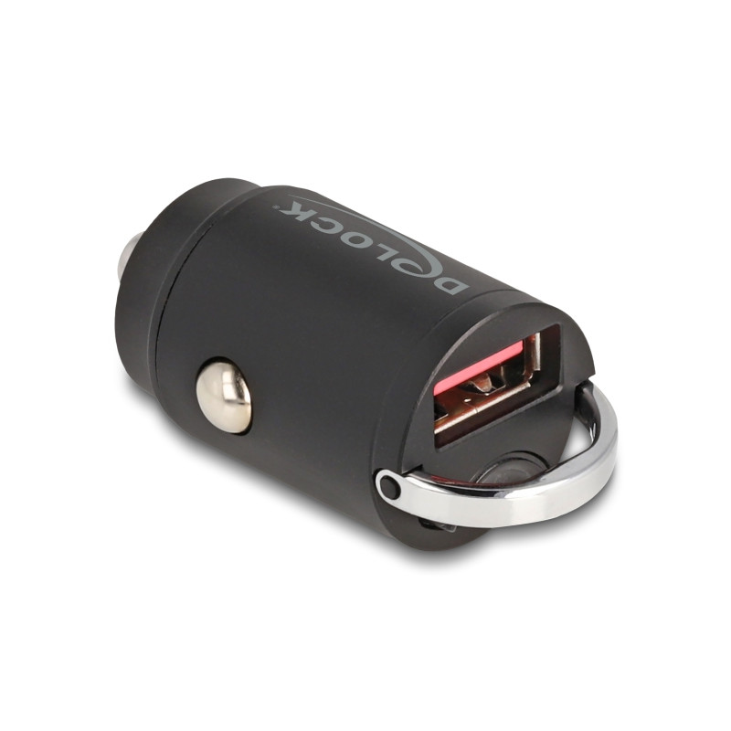 Delock Mini Kfz Ladeadapter USB Typ-A mit 18 W