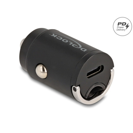 Delock Mini Kfz Ladeadapter USB Type-C™ PD 3.0 mit 30 W