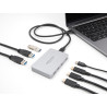 Delock 7 Port USB Hub mit 4 x USB Type-C™ Buchse und 3 x USB Typ-A Buchse mit PD 82 W