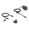 Delock USB 10 Gbps Dockingstation für 2.5″ / 3.5″ SATA HDD / SSD oder M.2 NVMe PCIe oder SATA SSD mit Lüfter