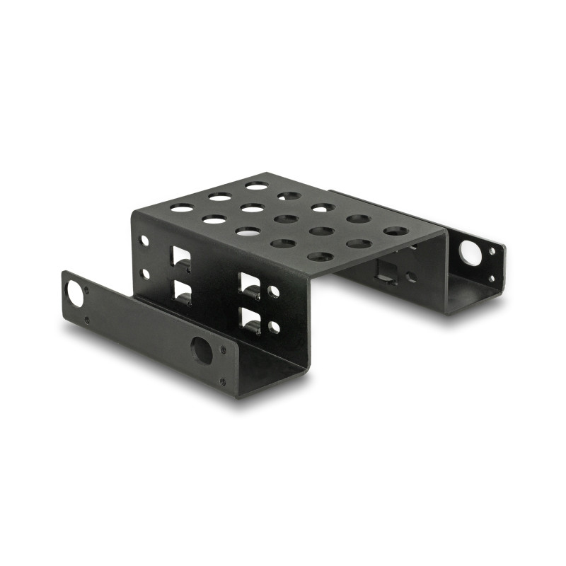 Delock Einbaurahmen 2 x 2.5″ zu 5.25″ schwarz