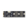 Delock Adapter M.2 Key B Stecker zu SATA 7 Pin vertikal