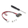 Delock OCuLink zu M.2 Key M NVMe SSD Konverter