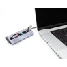 Delock 3 Port USB 5 Gbps Hub inklusive SD und Micro SD Card Reader mit USB Type-C™ Anschluss