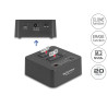 Delock USB 20 Gbps M.2 Dockingstation für 2 x M.2 NVMe PCIe SSD mit Klon- und Löschfunktion