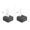 Delock USB 20 Gbps M.2 Dockingstation für 2 x M.2 NVMe PCIe SSD mit Klon- und Löschfunktion