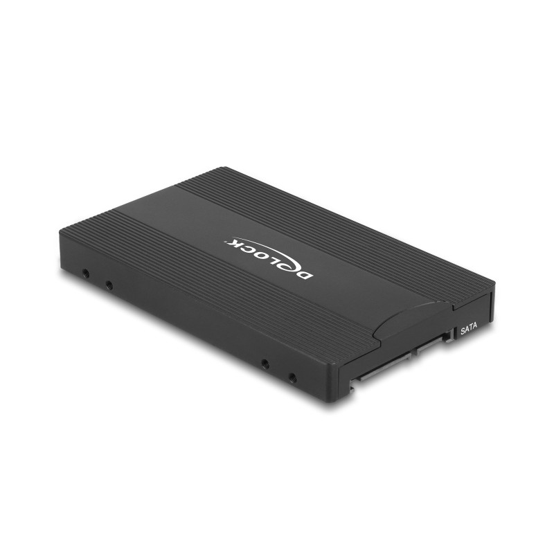 Delock Konverter M.2 Key M NVMe SSD zu U.2 oder M.2 Key B SATA SSD zu SATA - werkzeugfrei