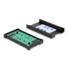 Delock Konverter M.2 Key M NVMe SSD zu U.2 oder M.2 Key B SATA SSD zu SATA - werkzeugfrei
