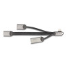 Delock 2 Port USB Hub inklusive SD und Micro SD Card Reader mit USB Type-C™ Anschluss
