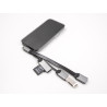 Delock 2 Port USB Hub inklusive SD und Micro SD Card Reader mit USB Type-C™ Anschluss