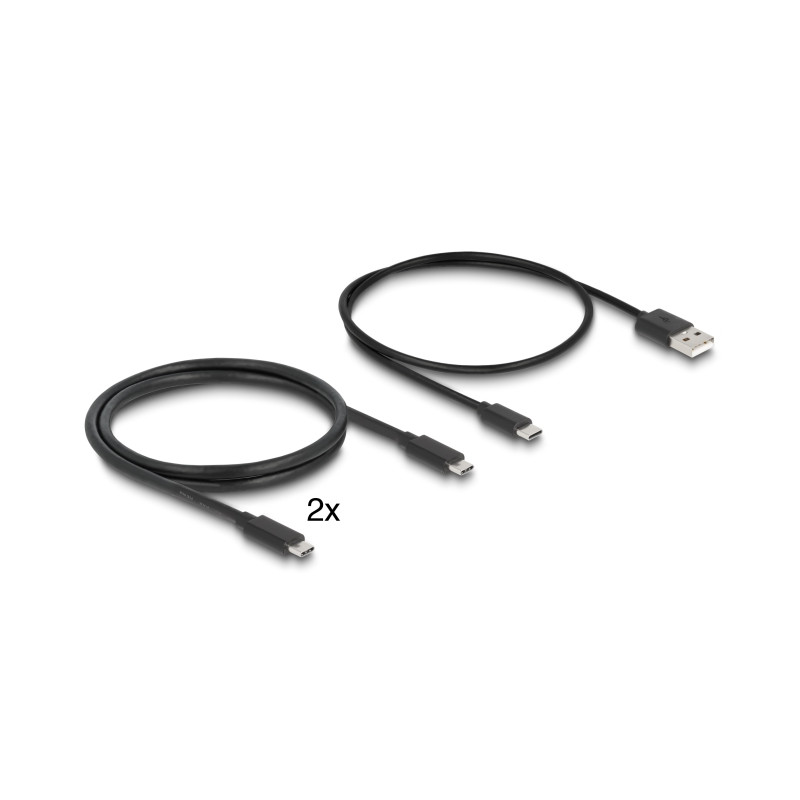 Delock USB-C™ KVM Switch zu DisplayPort 8K 30 Hz mit USB 2.0