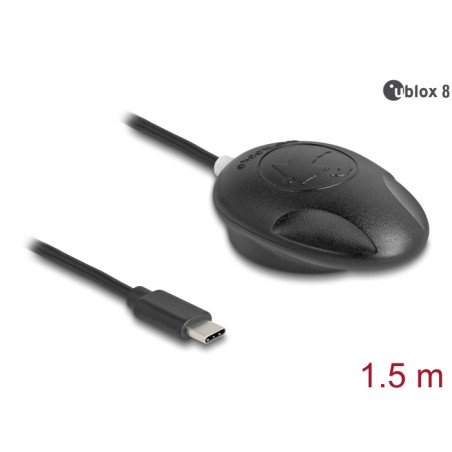 Navilock NL-802UC EVA-M8Q USB 2.0 Type-C™ Multi GNSS Empfänger u-blox 8 1,5 m