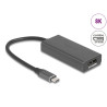 Delock ﻿USB Type-C™ Adapter zu Combo HDMI / DisplayPort Buchse 8K