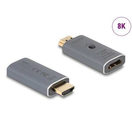 Delock HDMI EDID Emulator 8K bidirektional