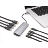 Delock 7 Port USB 10 Gbps Hub und 4K HDMI Ausgang mit USB Type-C™ Anschluss und PD 3.0 90 Watt