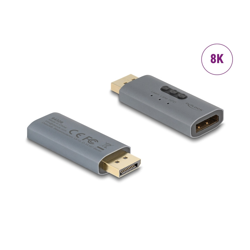 Delock DisplayPort EDID Emulator 8K