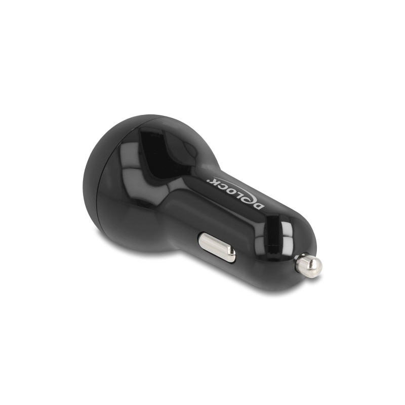 Delock Kfz Ladeadapter 2 x USB Type-C™ PD 3.0 mit 40 W