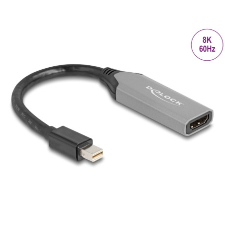 Delock Mini DisplayPort zu HDMI Adapter 8K mit HDR