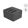 Delock USB Dockingstation für 3 x SATA HDD / SSD mit 1:2 Klon Funktion