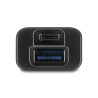 Delock 4 Port USB Hub 5 Gbps mit USB Typ-A oder USB Type-C™ Anschluss in transparentem Gehäuse