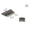 Delock Adapter M.2 Key B+M Stecker zu M.2 Key M Slot - Verlängerung