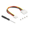 Delock Konverter Mini PCIe Stecker zu PCI Express x1 Slot mit flexiblem Kabel und USB Port