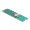 Delock M.2 Key M zu 1 x OCuLink SFF-8612 Konverter