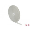 Delock Klettband auf Rolle L 10 m x B 13 mm grau