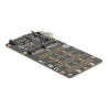 Delock Konverter M.2 Key M NVMe SSD zu SFF-8654 und M.2 Key B SATA SSD zu SATA