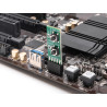 Delock Schalter mit Resettaste und Ein- / Austaste für PC-Mainboard
