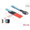 Delock M.2 Key M zu 1 x OCuLink SFF-8611 Konverter mit 45 cm Kabel