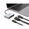 Delock USB Type-C™ Adapter zu HDMI 4K 60 Hz mit USB Typ-A und USB Type-C™ PD 3.1 140 W