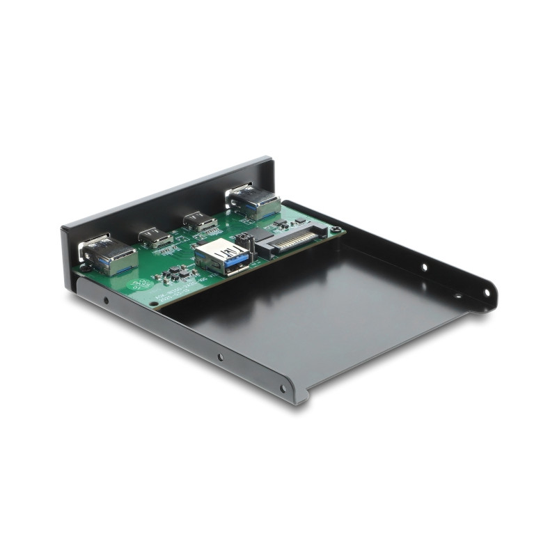Delock Front Panel 3.5″ USB 10 Gbps 2 x USB Type-C™ + 2 x USB Typ-A