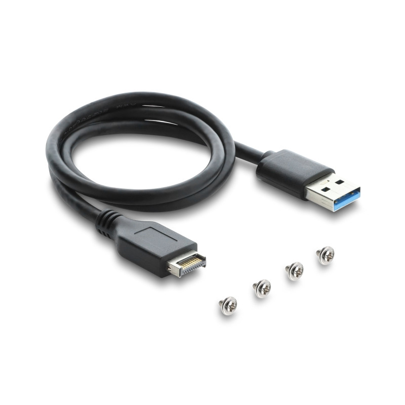 Delock Front Panel 3.5″ USB 10 Gbps 2 x USB Type-C™ + 2 x USB Typ-A