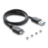 Delock Front Panel 3.5″ USB 10 Gbps 2 x USB Type-C™ + 2 x USB Typ-A