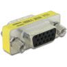 Delock Adapter Gender Changer VGA Buchse zu Buchse