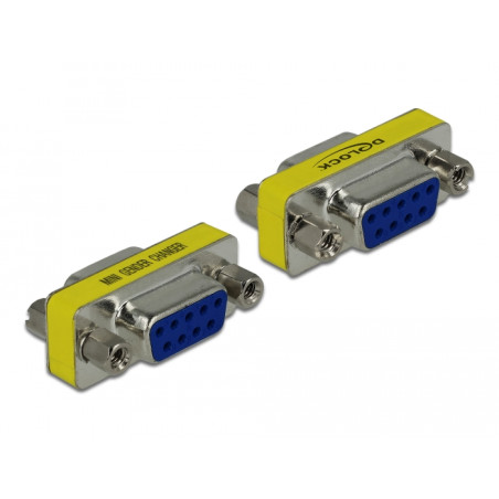 Delock D-Sub9 Buchse / Buchse Gender Changer