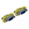 Delock D-Sub9 Buchse / Buchse Gender Changer