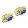 Delock D-Sub 9 Pin Gender Changer Stecker zu Stecker (Schrauben)