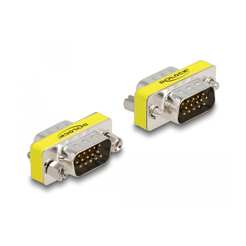 Delock Adapter Gender Changer VGA Stecker zu Stecker