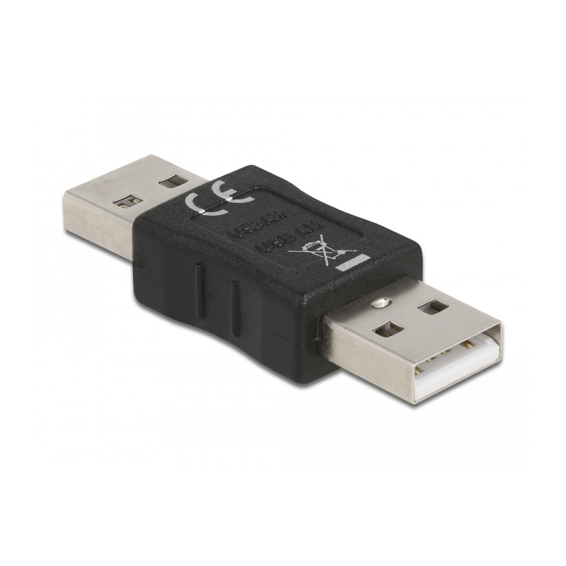 Delock Adapter Gender Changer USB Typ-A Stecker zu Stecker