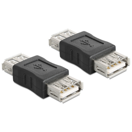 Delock Adapter Gender Changer USB-A Buchse – USB-A Buchse