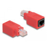 Delock RJ45 Crossover Adapter Stecker - Buchse