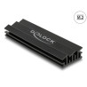 Delock Kühlkörper 70 mm für M.2 Modul schwarz