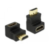 Delock Adapter HDMI Stecker zu HDMI Buchse 90° unten