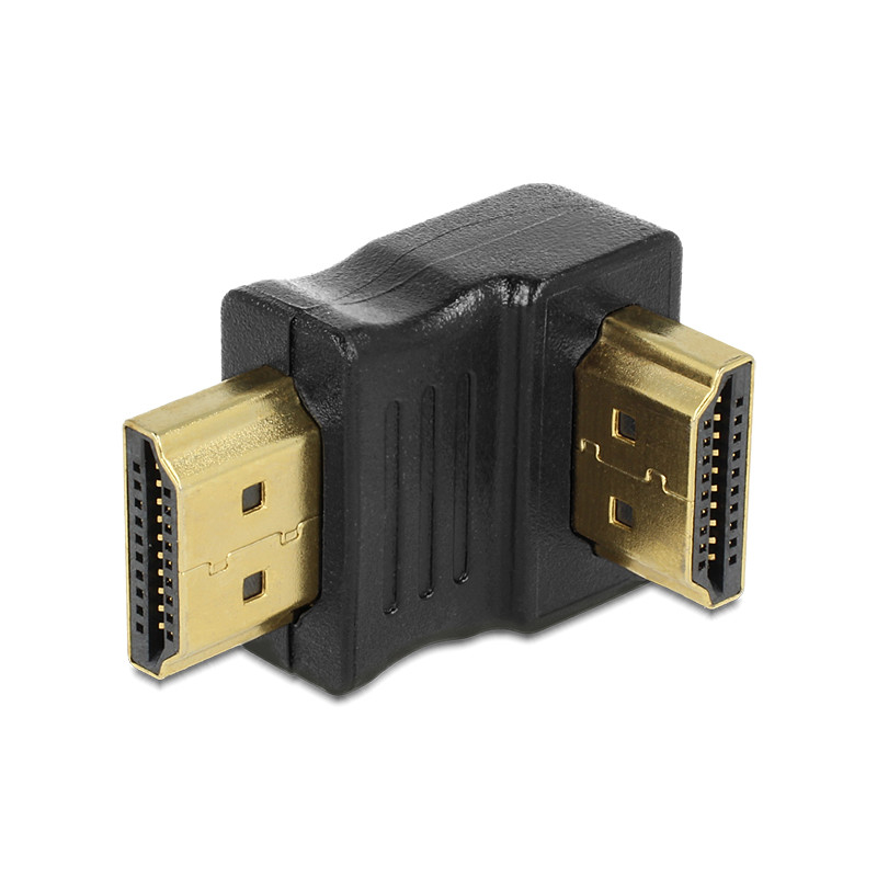 Delock Adapter HDMI Stecker zu HDMI Stecker 90° unten