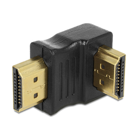 Delock Adapter HDMI Stecker zu HDMI Stecker 90° unten