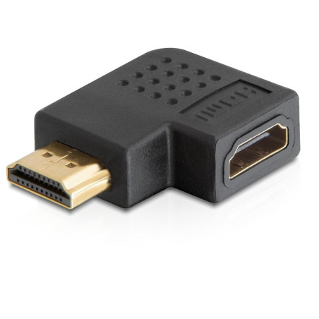 Delock Adapter HDMI Stecker zu HDMI Buchse 90° rechts